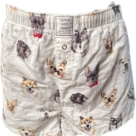 PJ Salvage Pajamas Think Pawsitive 2 PC Shorts Set - Picture 10 of 14